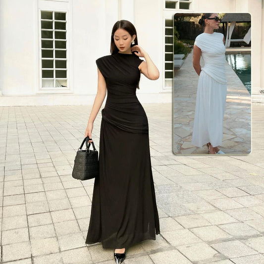 Elegantes Kleid im Old-Money-Stil